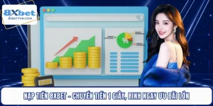 Nạp Tiền 8xbet - Chuyển Tiền 1 Giây, Rinh Ngay Ưu Đãi Lớn
